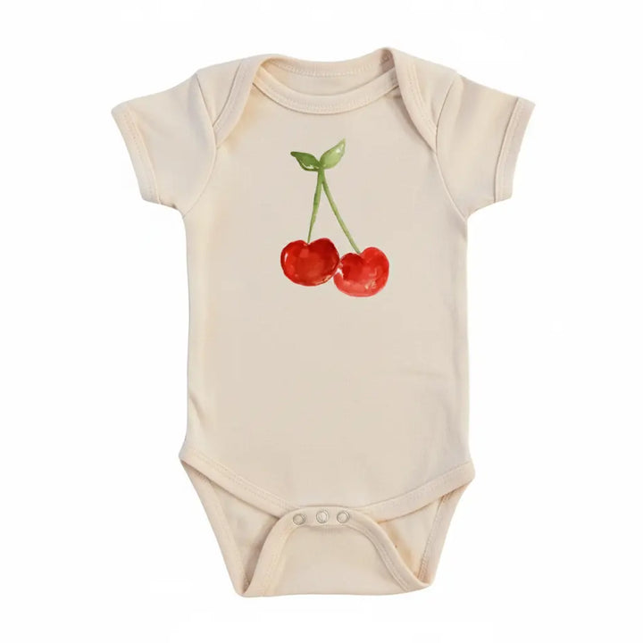 Cherry Alone - Baby Boy Girl Clothes Infant Bodysuit Funny Cute Newborn  Funny Cute Onesie® | North Fork Forager LLC