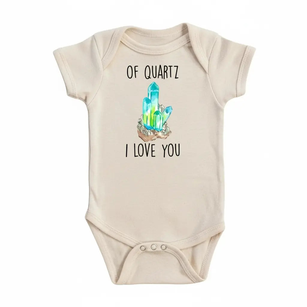 Quartz Blue - Baby Boy Girl Clothes Infant Bodysuit Funny Cute Newborn  Funny Cute Onesie® | North Fork Forager LLC