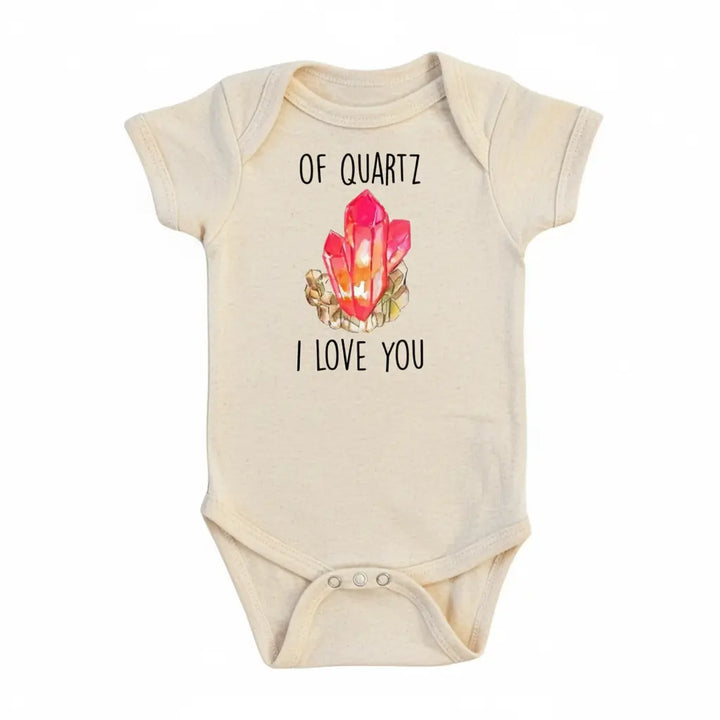 Quartz Red - Baby Boy Girl Clothes Infant Bodysuit Funny Cute Newborn  Funny Cute Onesie® | North Fork Forager LLC