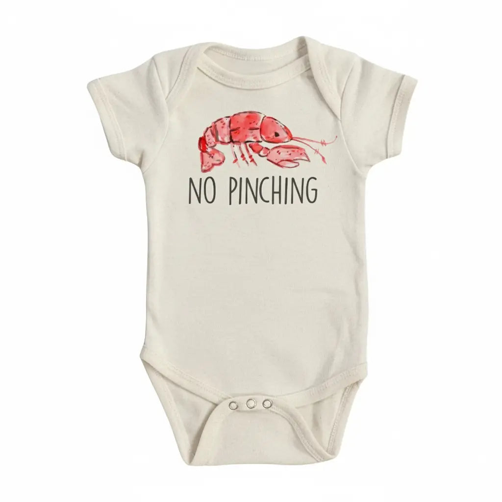 Crawfish Pinch  - Baby Boy Girl Clothes Infant Bodysuit Funny Cute Newborn  Funny Cute Onesie® | North Fork Forager LLC