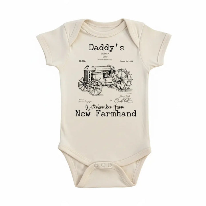 Farm Patent - Baby Boy Girl Clothes Infant Bodysuit Funny Cute Newborn  Funny Cute Onesie® | North Fork Forager LLC