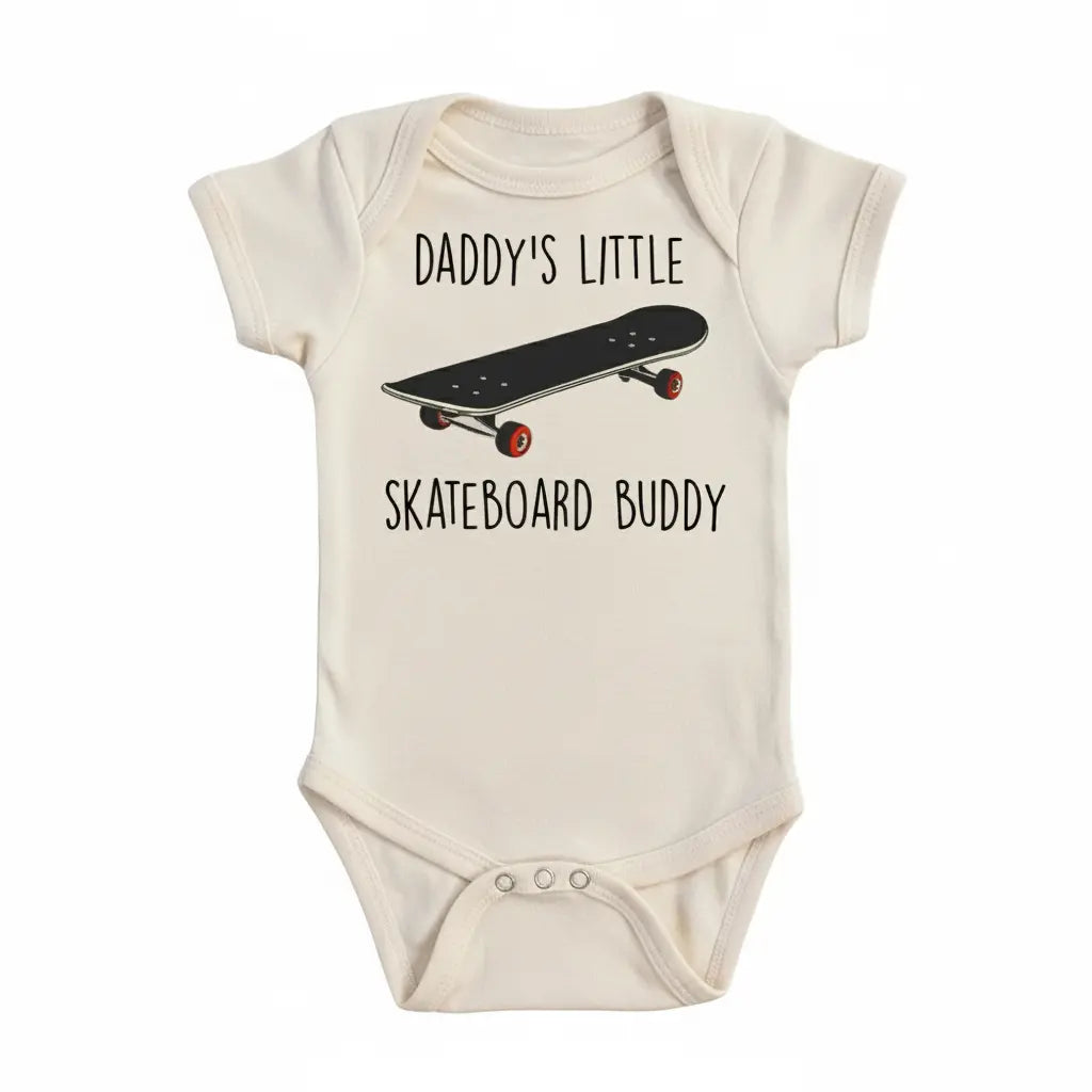 Skateboarding Daddy - Baby Boy Girl Clothes Infant Bodysuit Funny Cute Newborn  Funny Cute Onesie® | North Fork Forager LLC