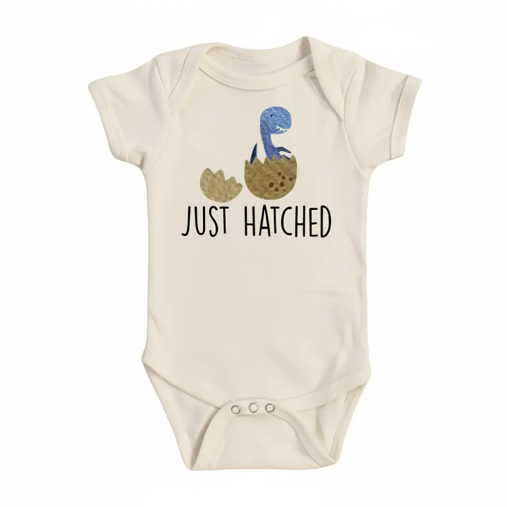 Dinosaur Hatched - Baby Boy Girl Clothes Infant Bodysuit Funny Cute Newborn  Funny Cute Onesie® | North Fork Forager LLC