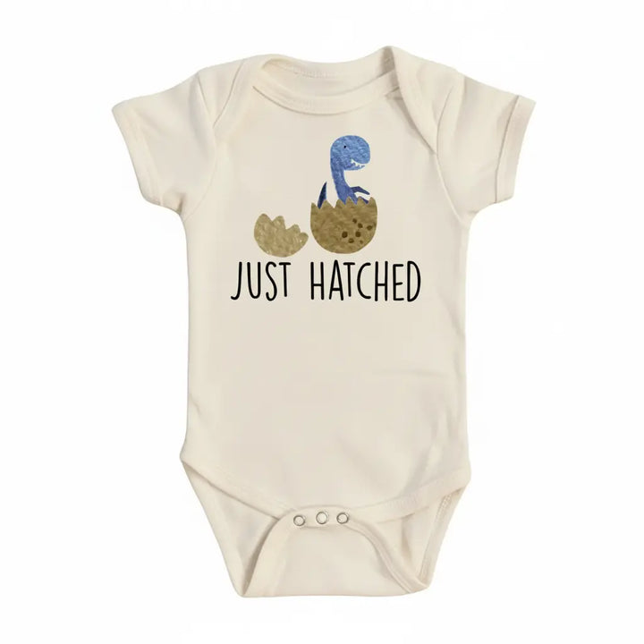 Dinosaur Hatched - Baby Boy Girl Clothes Infant Bodysuit Funny Cute Newborn  Funny Cute Onesie® | North Fork Forager LLC