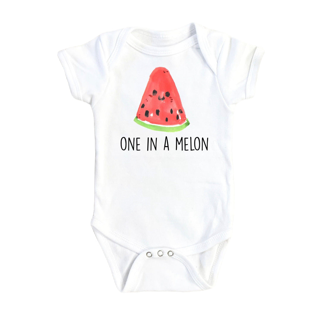 Watermelon One - Baby Boy Girl Clothes Infant Bodysuit Funny Cute Newborn Onesie