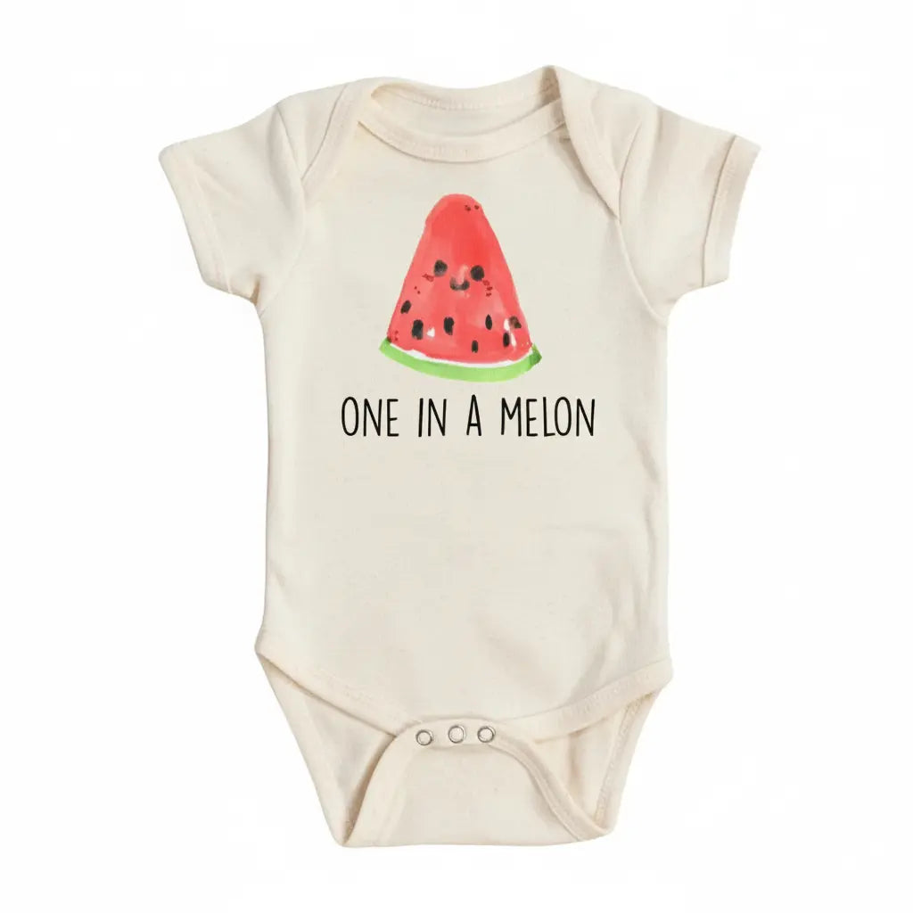Watermelon One - Baby Boy Girl Clothes Infant Bodysuit Funny Cute Newborn  Funny Cute Onesie® | North Fork Forager LLC
