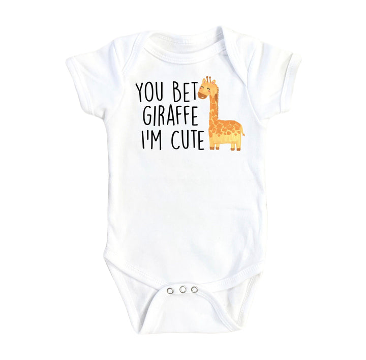 Giraffe - Baby Boy Girl Clothes Infant Bodysuit Funny Cute Newborn Onesie