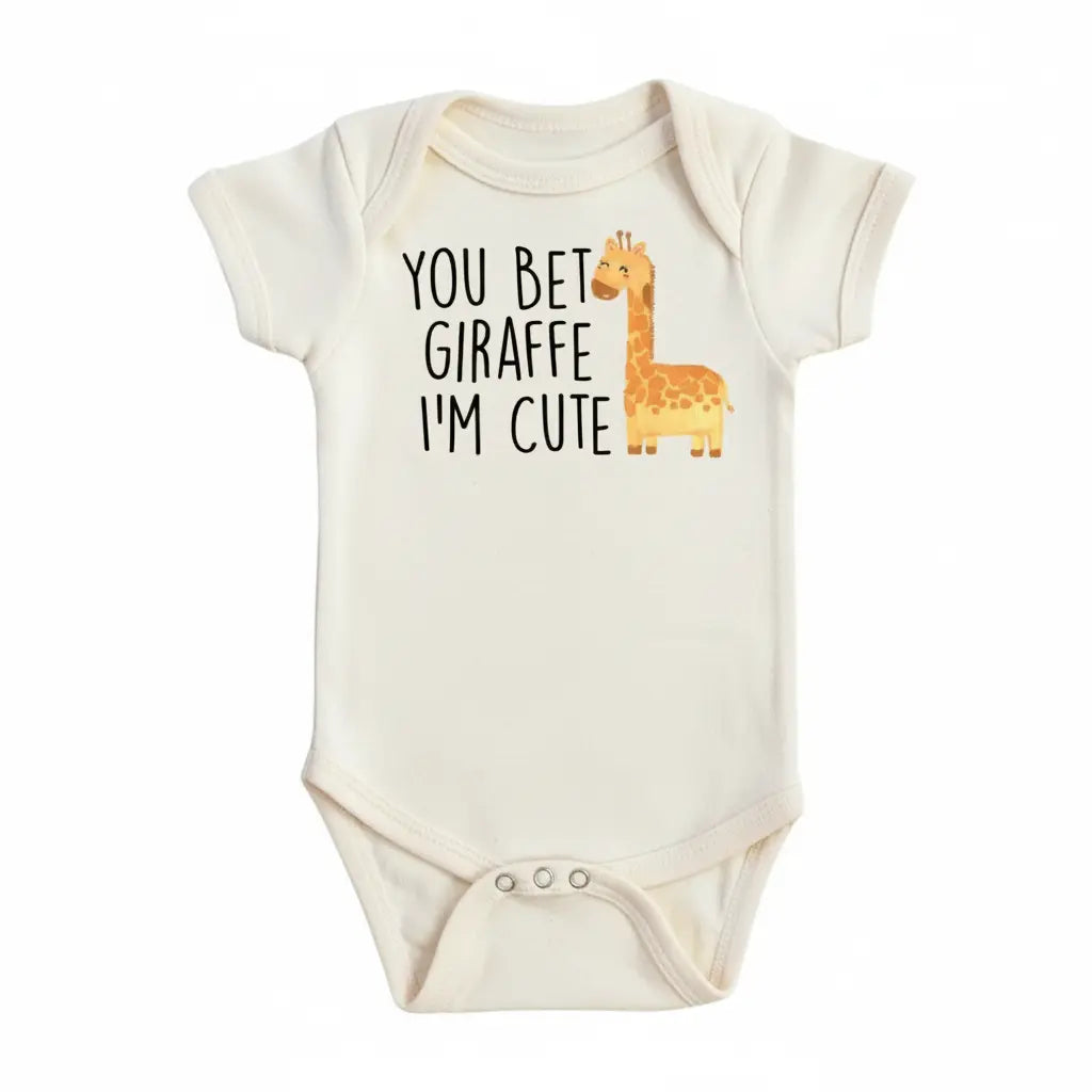 Giraffe - Baby Boy Girl Clothes Infant Bodysuit Funny Cute Newborn  Funny Cute Onesie® | North Fork Forager LLC
