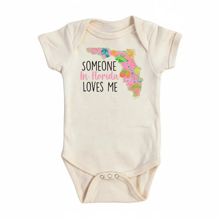 Florida Pink 2 - Baby Boy Girl Clothes Infant Bodysuit Funny Cute Newborn  Funny Cute Onesie® | North Fork Forager LLC