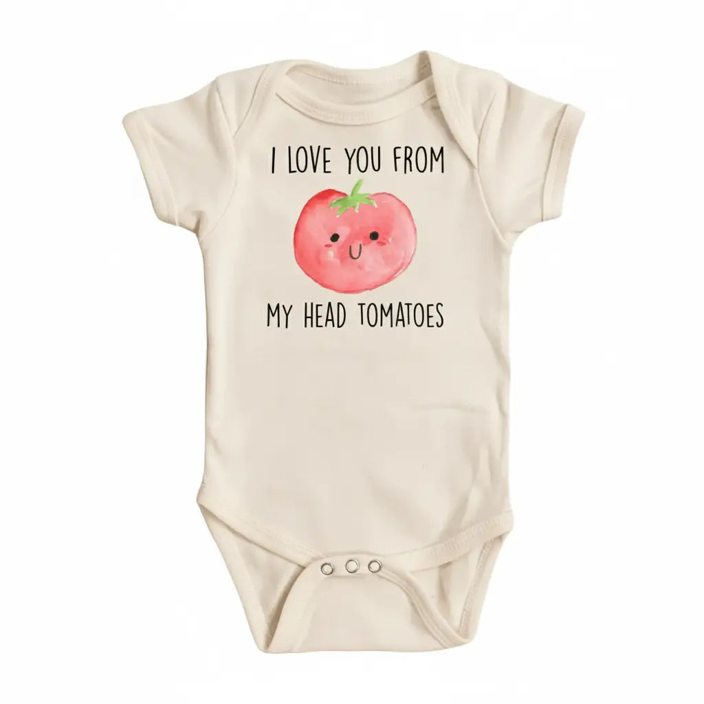 Tomato Head Toes - Baby Boy Girl Clothes Infant Bodysuit Funny Cute Newborn  Funny Cute Onesie® | North Fork Forager LLC