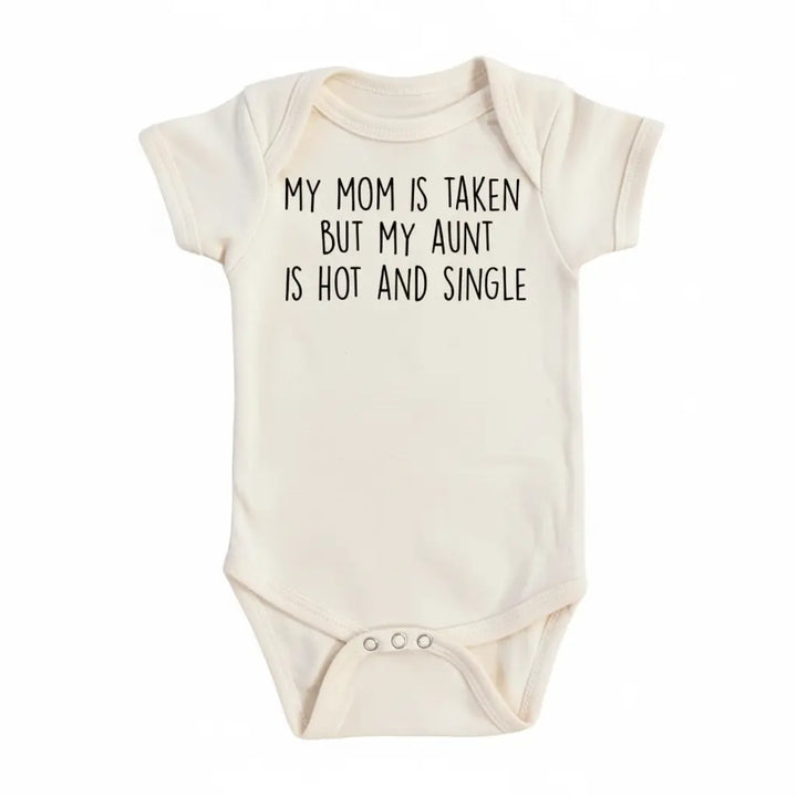 Single Aunt - Baby Boy Girl Clothes Infant Bodysuit Funny Cute Newborn  Funny Cute Onesie® | North Fork Forager LLC