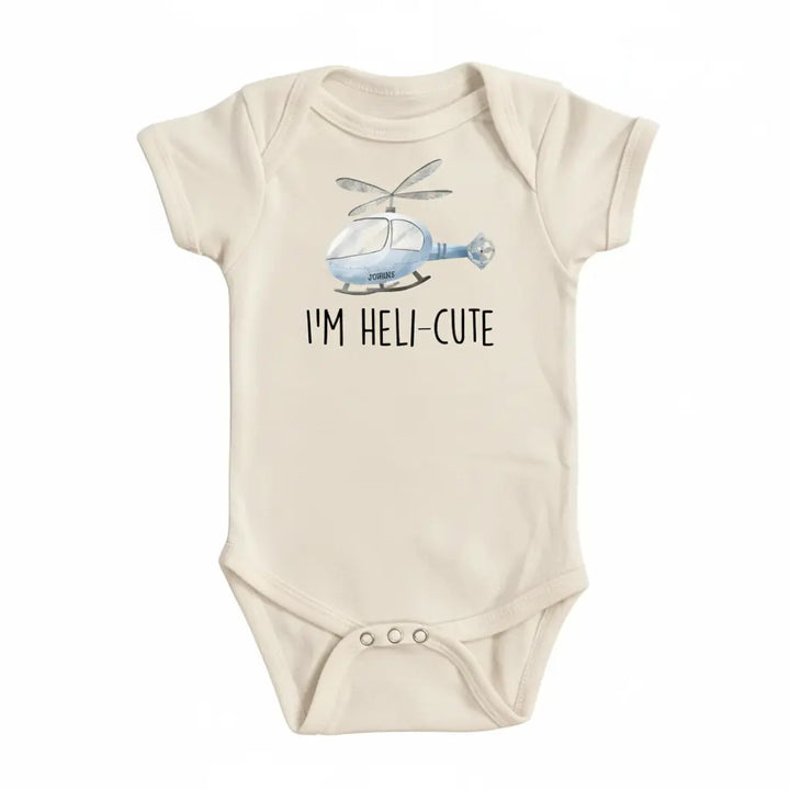 Helicopter Cute - Baby Boy Girl Clothes Infant Bodysuit Funny Cute Newborn  Funny Cute Onesie® | North Fork Forager LLC