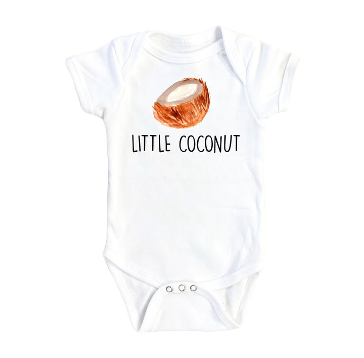 Little Coconut - Baby Boy Girl Clothes Infant Bodysuit Funny Cute Newborn Onesie
