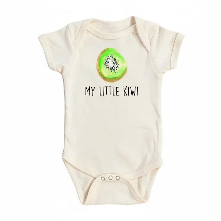 Kiwi Little - Baby Boy Girl Clothes Infant Bodysuit Funny Cute Newborn  Funny Cute Onesie® | North Fork Forager LLC