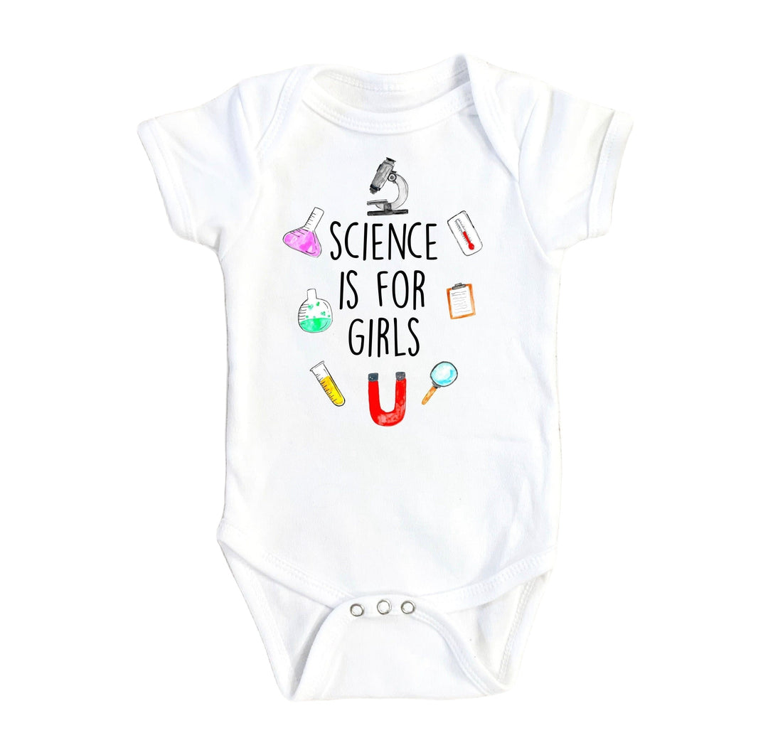 Science - Baby Boy Girl Clothes Infant Bodysuit Funny Cute Newborn 1F Onesie