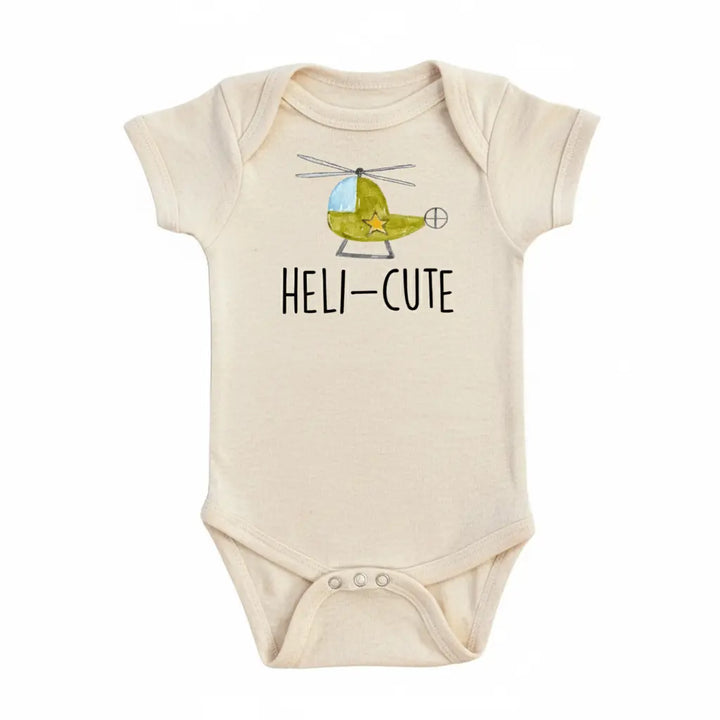 Helicopter Cute - Baby Boy Girl Clothes Infant Bodysuit Funny Cute Newborn  Funny Cute Onesie® | North Fork Forager LLC