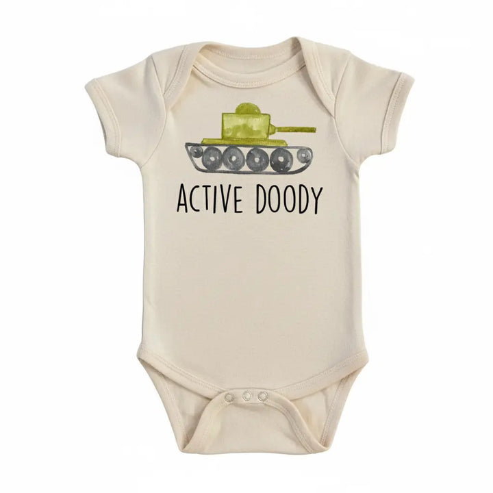 Tank Doody - Baby Boy Girl Clothes Infant Bodysuit Funny Cute Newborn  Funny Cute Onesie® | North Fork Forager LLC