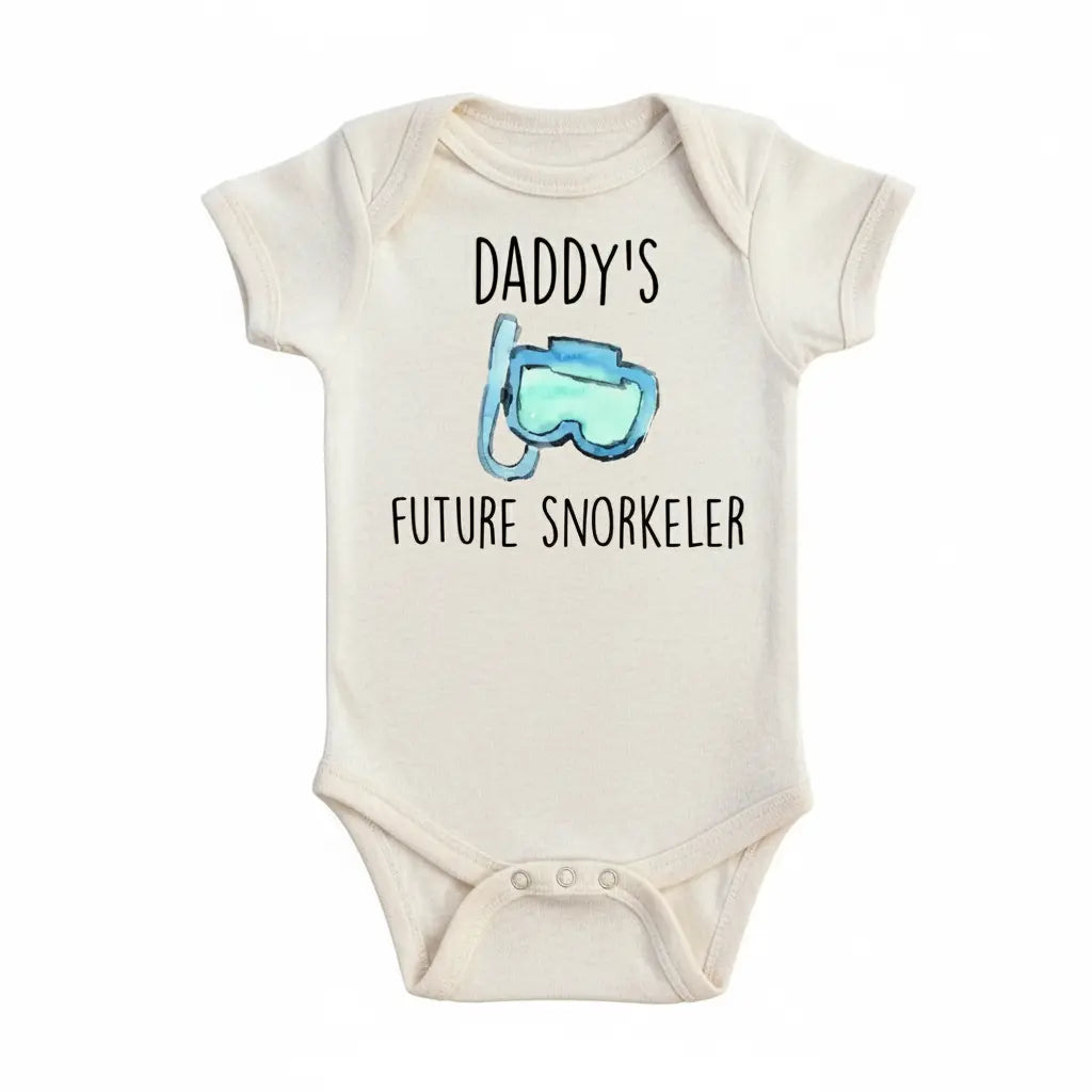 Snorkeler - Baby Boy Girl Clothes Infant Bodysuit Funny Cute Newborn  Funny Cute Onesie® | North Fork Forager LLC
