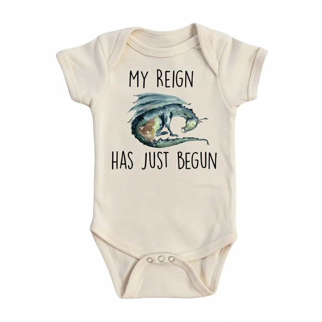 Dragon Green - Baby Boy Girl Clothes Infant Bodysuit Funny Cute Newborn  Funny Cute Onesie® | North Fork Forager LLC