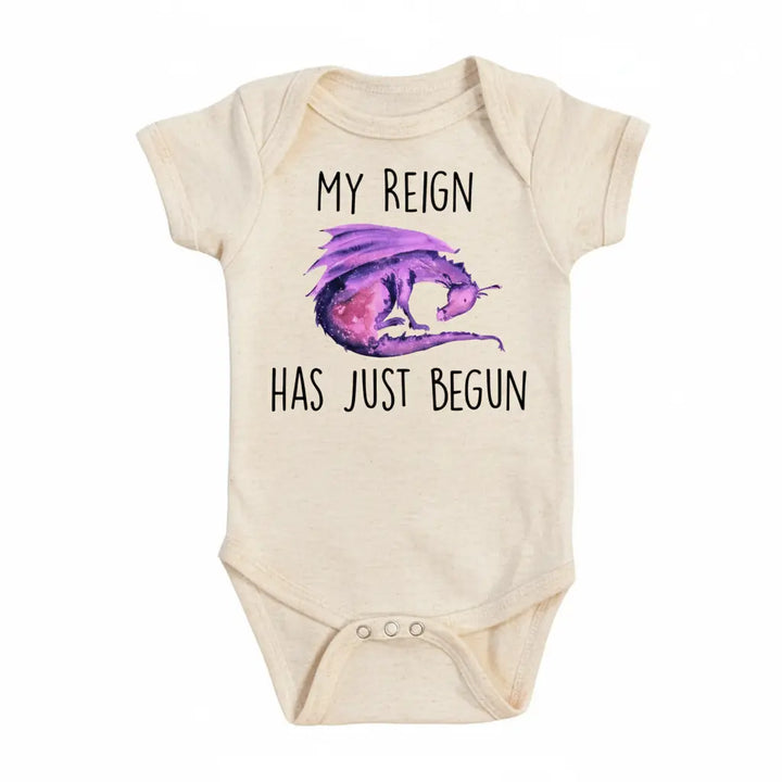 Dragon Purple - Baby Boy Girl Clothes Infant Bodysuit Funny Cute Newborn  Funny Cute Onesie® | North Fork Forager LLC