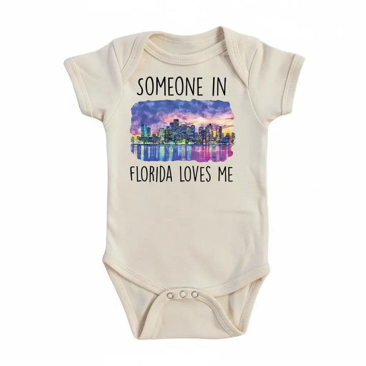 Florida Scene 1 - Baby Boy Girl Clothes Infant Bodysuit Funny Cute Newborn  Funny Cute Onesie® | North Fork Forager LLC