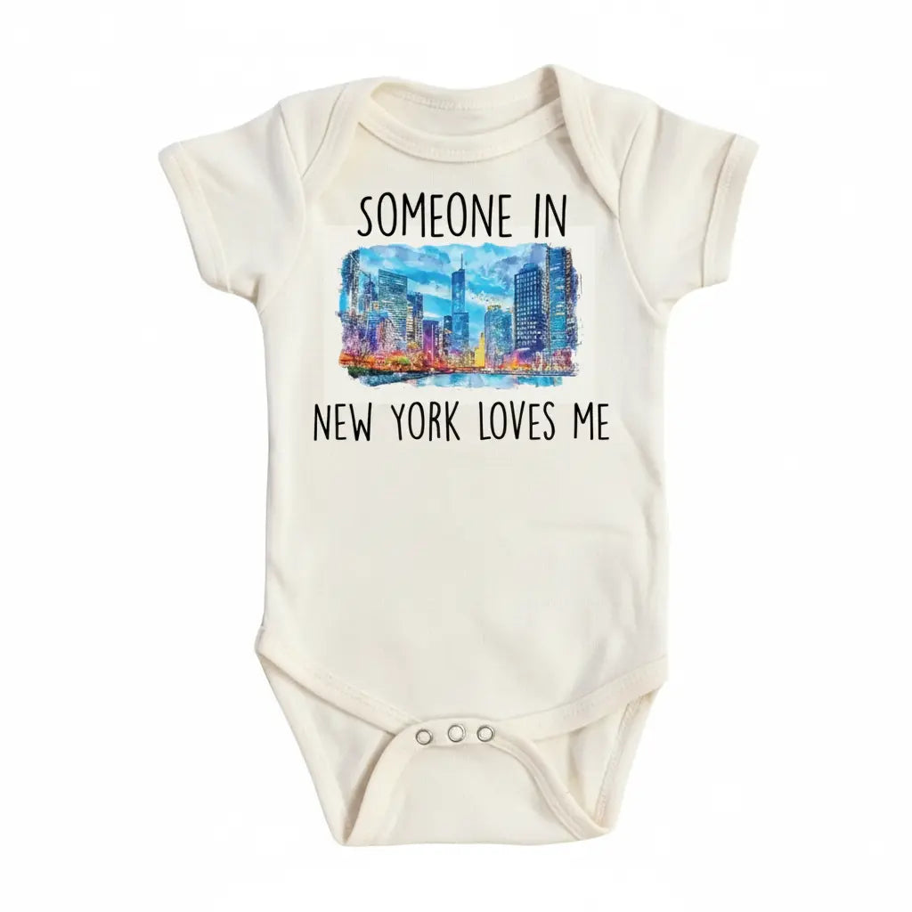 New York Scene - Baby Boy Girl Clothes Infant Bodysuit Funny Cute Newborn 1B  Funny Cute Onesie® | North Fork Forager LLC