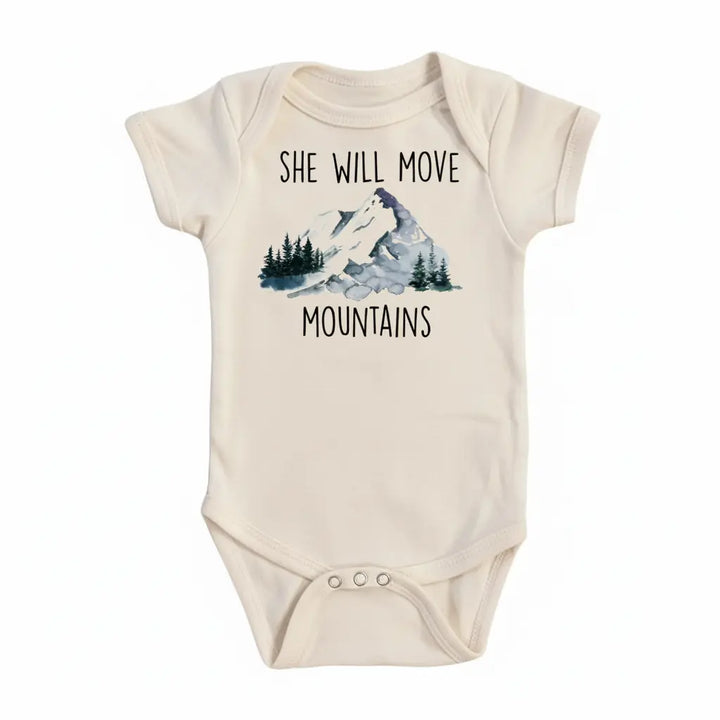 Mountain Move - Baby Boy Girl Clothes Infant Bodysuit Funny Cute Newborn  Funny Cute Onesie® | North Fork Forager LLC