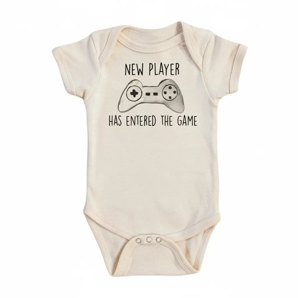 Video Game Player - Baby Boy Girl Clothes Infant Bodysuit Funny Cute Newborn  Funny Cute Onesie® | North Fork Forager LLC
