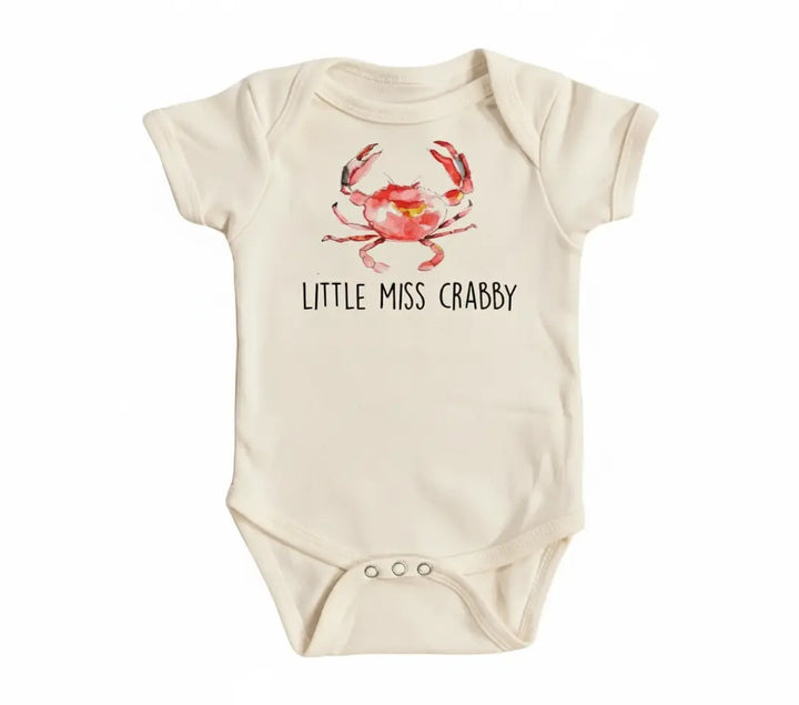 Crabby Crab Girl - Baby Boy Girl Clothes Infant Bodysuit Funny Cute Newborn  Funny Cute Onesie® | North Fork Forager LLC