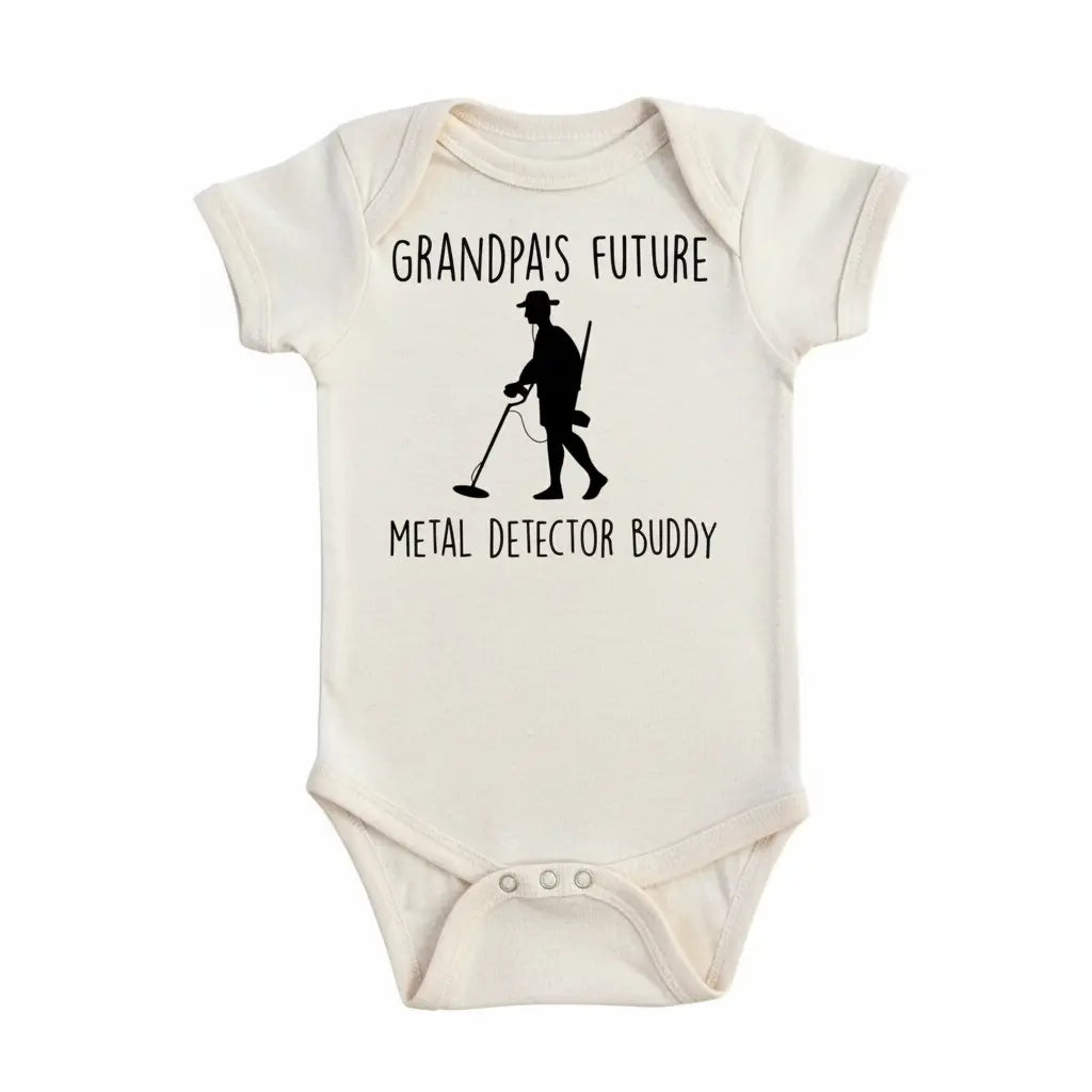 Metal Detector - Baby Boy Girl Clothes Infant Bodysuit Funny Cute Newborn  Funny Cute Onesie® | North Fork Forager LLC