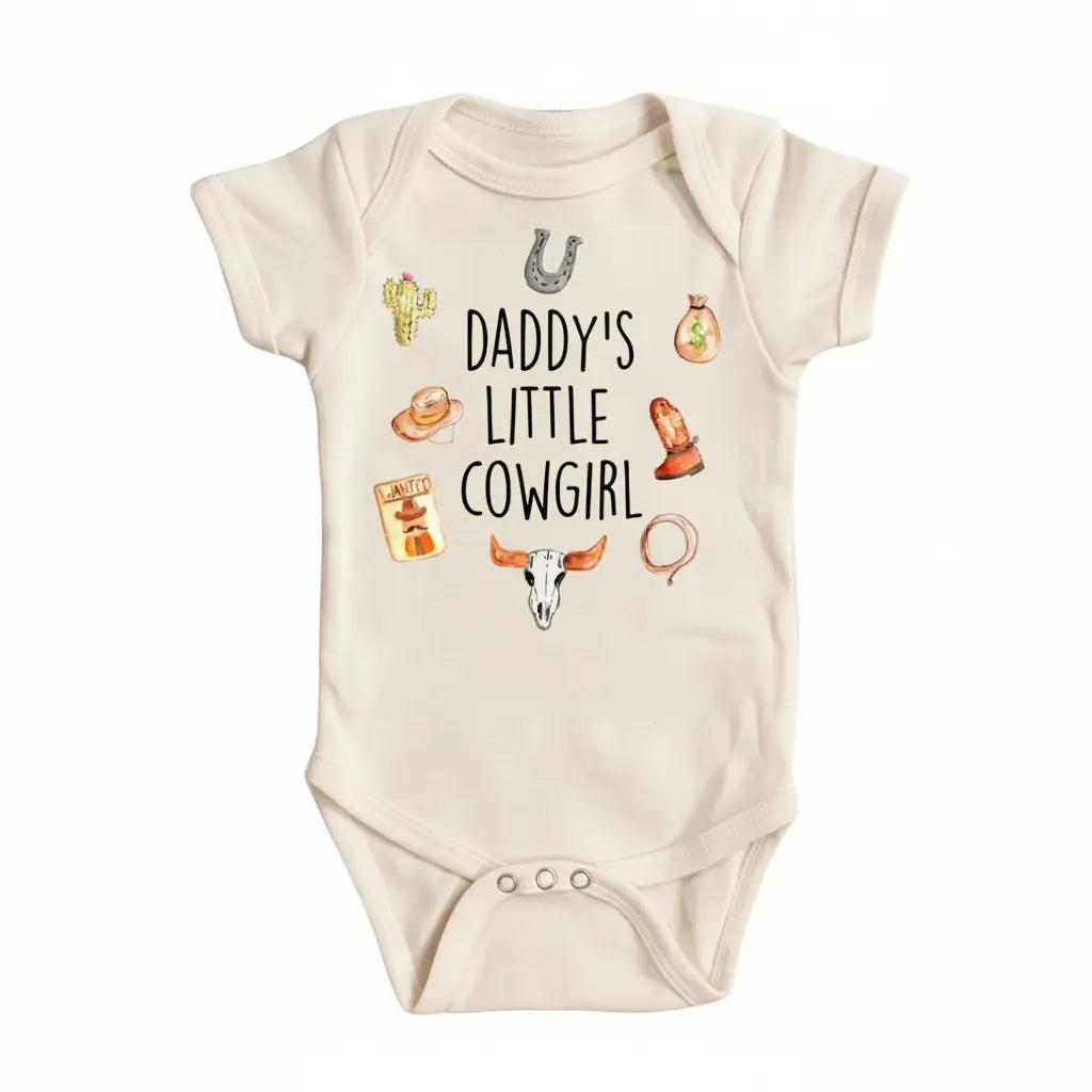 Cowgirl Daddy - Baby Boy Girl Clothes Infant Bodysuit Funny Cute Newborn  Funny Cute Onesie® | North Fork Forager LLC