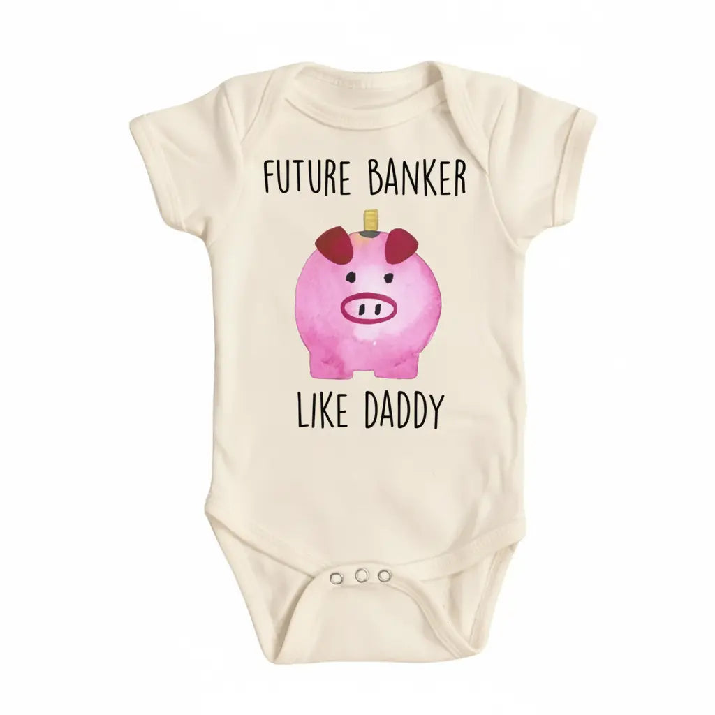 Finance Banker - Baby Boy Girl Clothes Infant Bodysuit Funny Cute Newborn  Funny Cute Onesie® | North Fork Forager LLC
