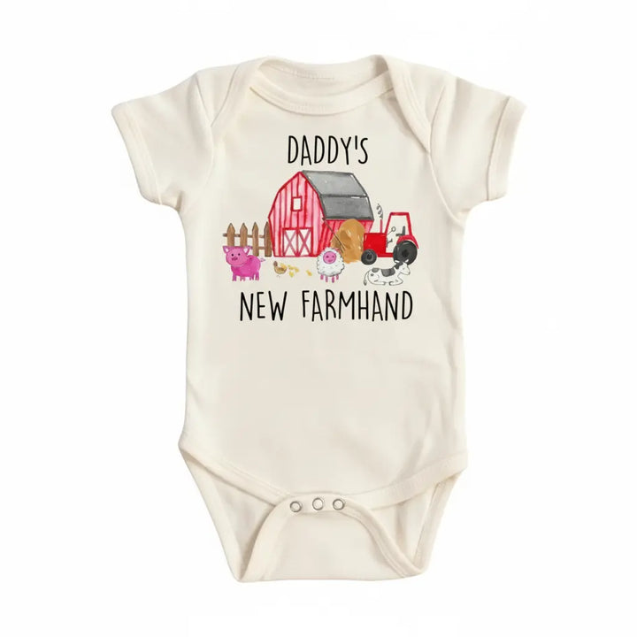 Farm Hand - Baby Boy Girl Clothes Infant Bodysuit Funny Cute Newborn  Funny Cute Onesie® | North Fork Forager LLC