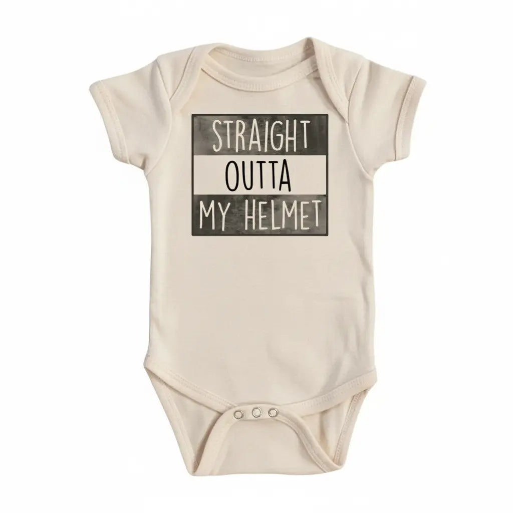 Helmet Graduation - Baby Boy Girl Clothes Infant Bodysuit Funny Cute Newborn  Funny Cute Onesie® | North Fork Forager LLC