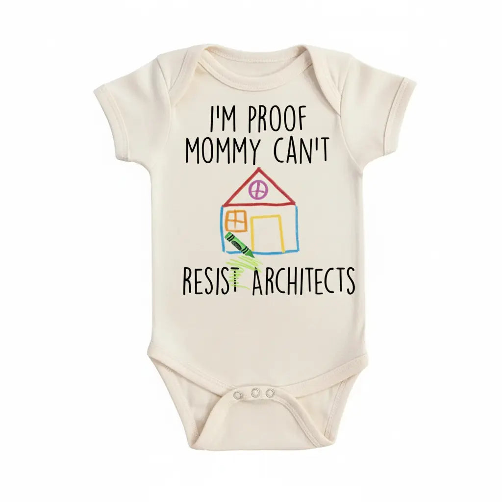 Architect Proof - Baby Boy Girl Clothes Infant Bodysuit Funny Cute Newborn  Funny Cute Onesie® | North Fork Forager LLC