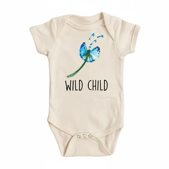 Dandelion Wild - Baby Boy Girl Clothes Infant Bodysuit Funny Cute Newborn  Funny Cute Onesie® | North Fork Forager LLC