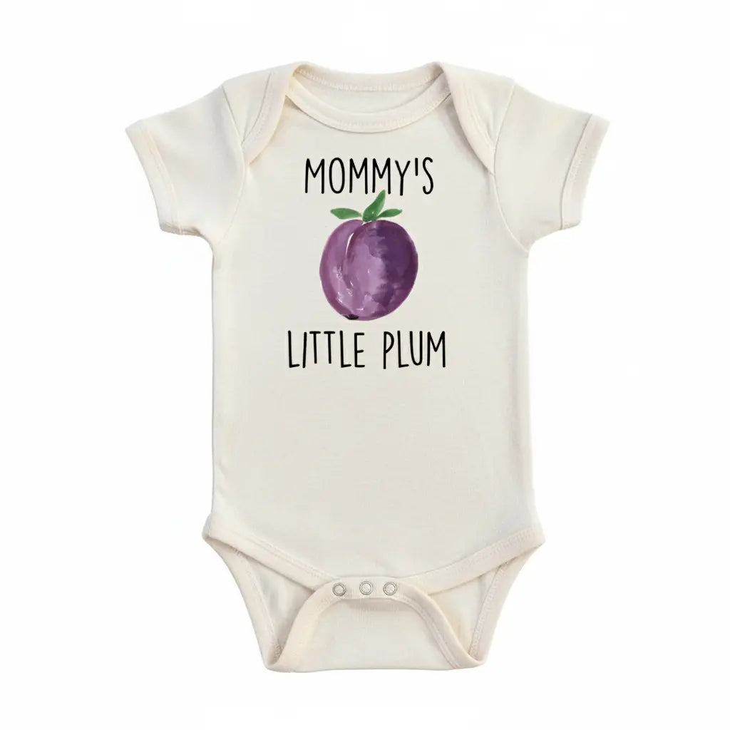 Plum Mommy - Baby Boy Girl Clothes Infant Bodysuit Funny Cute Newborn  Funny Cute Onesie® | North Fork Forager LLC