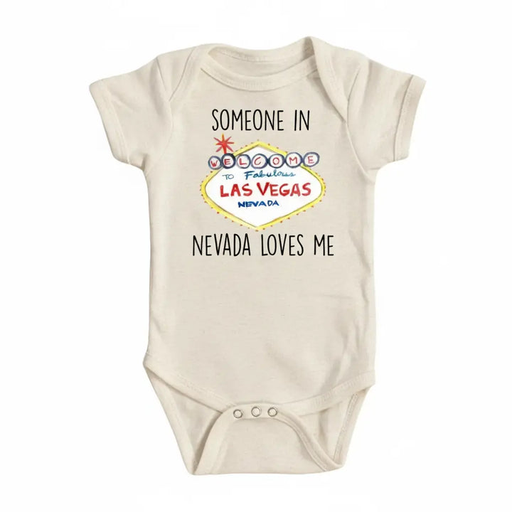 Las Vegas - Baby Boy Girl Clothes Infant Bodysuit Funny Cute Newborn 1C  Funny Cute Onesie® | North Fork Forager LLC