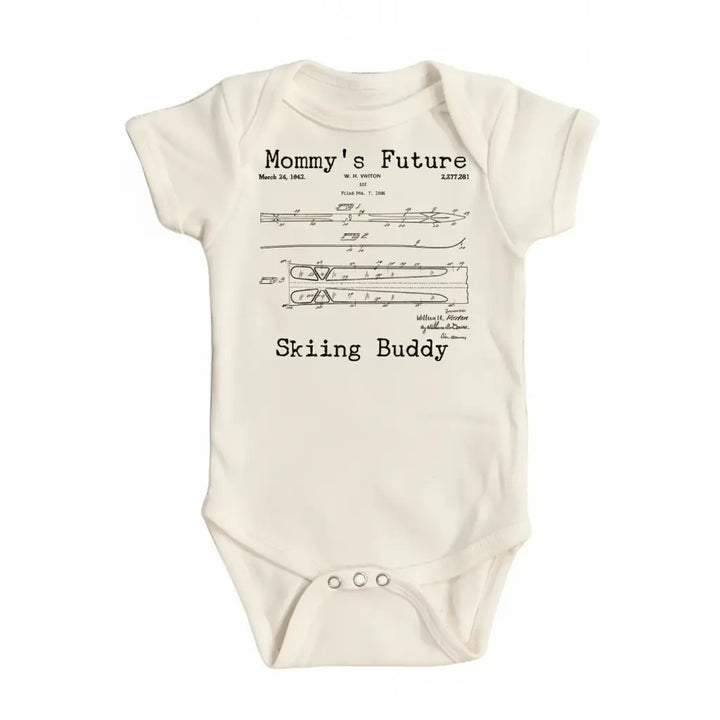 Skiing Patent - Baby Boy Girl Clothes Infant Bodysuit Funny Cute Newborn  Funny Cute Onesie® | North Fork Forager LLC