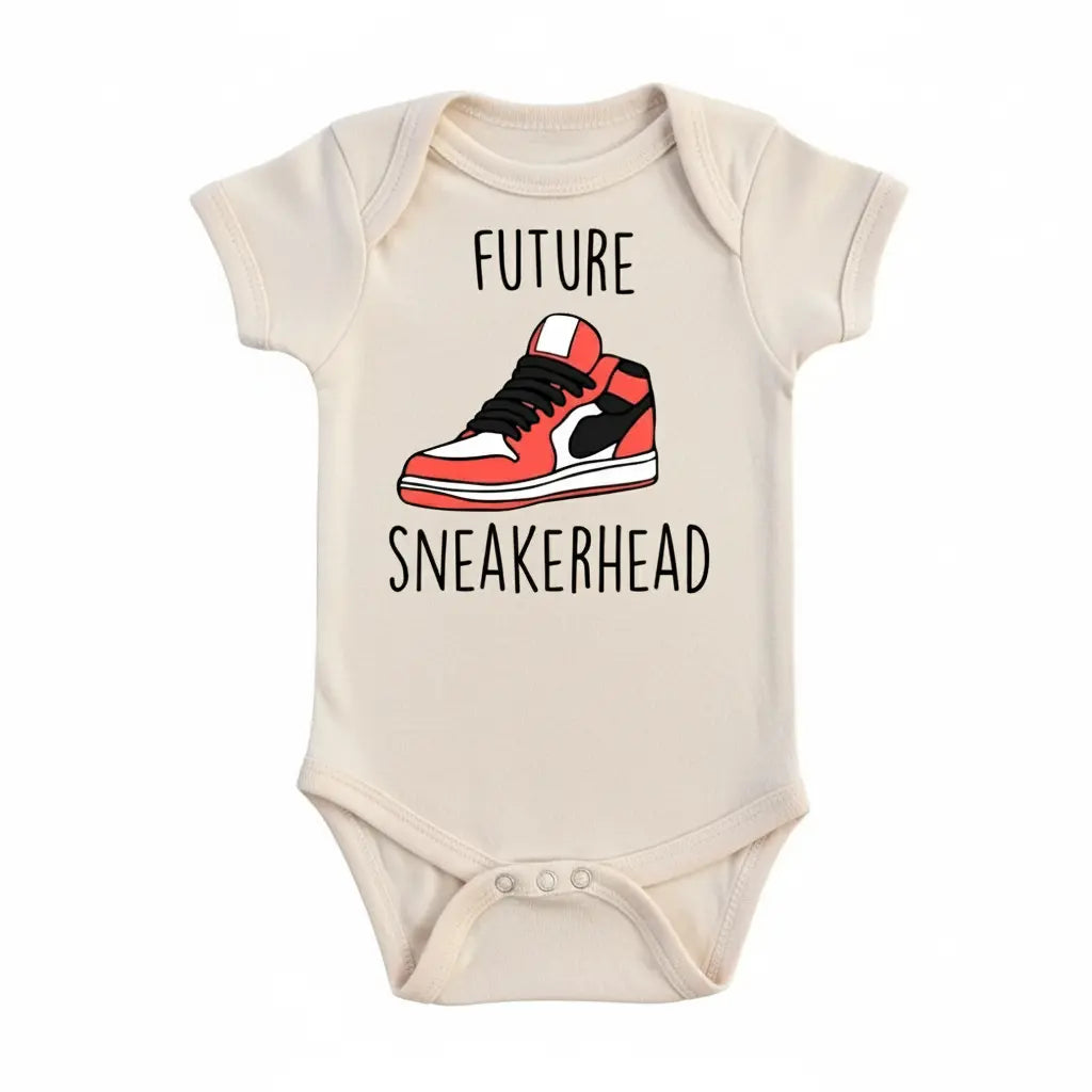 Sneakerhead Future - Baby Boy Girl Clothes Infant Bodysuit Funny Cute Newborn  Funny Cute Onesie® | North Fork Forager LLC