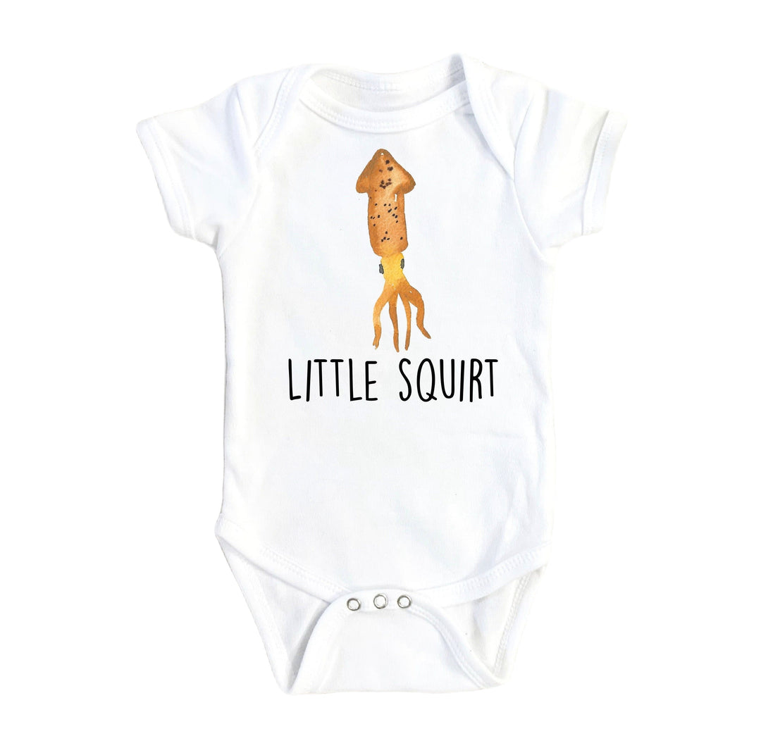 Squid Nautical - Baby Boy Girl Clothes Infant Bodysuit Funny Cute Newborn 1B Onesie