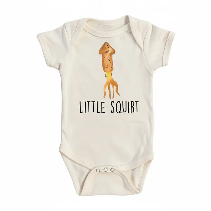 Squid Nautical - Baby Boy Girl Clothes Infant Bodysuit Funny Cute Newborn 1B  Funny Cute Onesie® | North Fork Forager LLC
