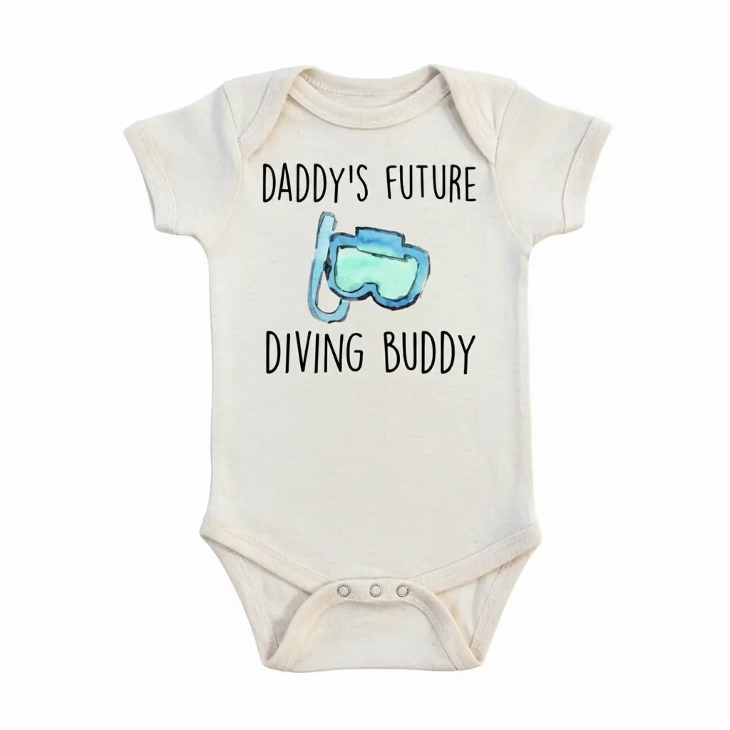 Diving Buddy - Baby Boy Girl Clothes Infant Bodysuit Funny Cute Newborn  Funny Cute Onesie® | North Fork Forager LLC
