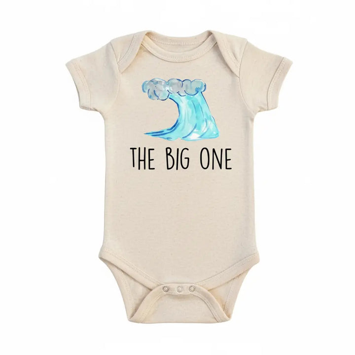 Surfing Big One - Baby Boy Girl Clothes Infant Bodysuit Funny Cute Newborn  Funny Cute Onesie® | North Fork Forager LLC