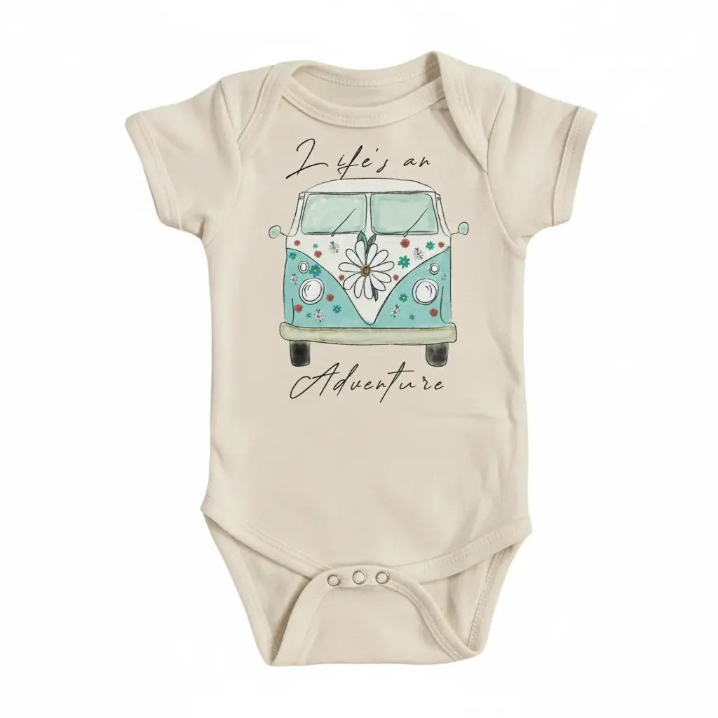 Adventure Life - Baby Boy Girl Clothes Infant Bodysuit Funny Cute Newborn  Funny Cute Onesie® | North Fork Forager LLC