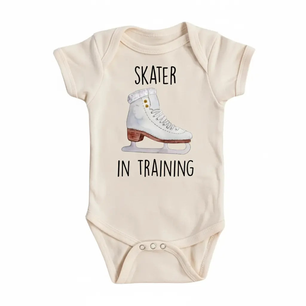 Ice Skater Training - Baby Boy Girl Clothes Infant Bodysuit Funny Cute Newborn  Funny Cute Onesie® | North Fork Forager LLC