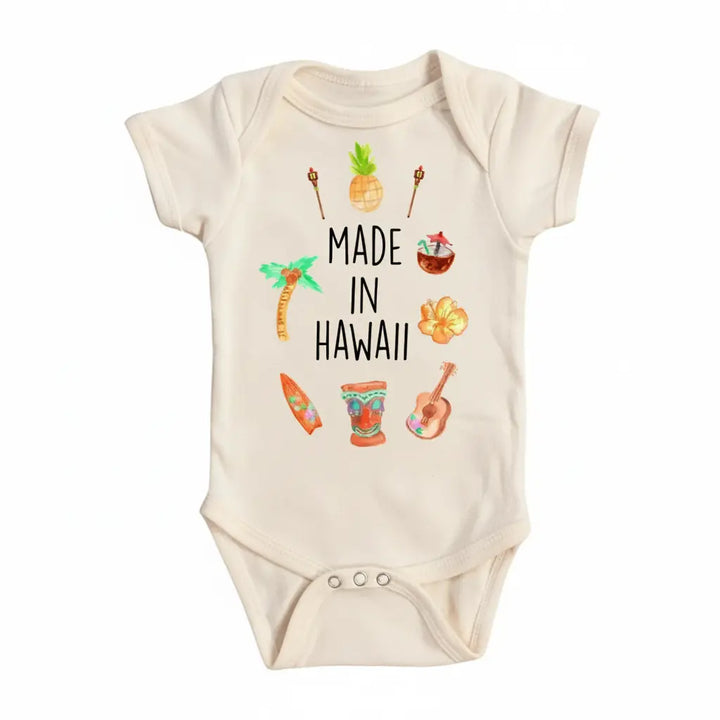 Hawaii - Baby Boy Girl Clothes Infant Bodysuit Funny Cute Newborn  Funny Cute Onesie® | North Fork Forager LLC