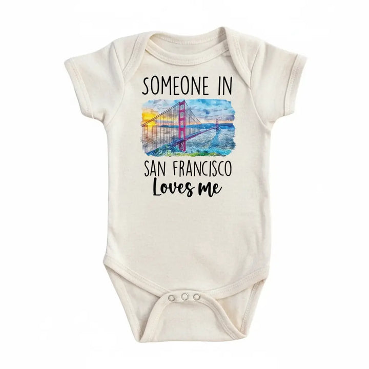 San Francisco Scene - Baby Boy Girl Clothes Infant Bodysuit Funny Cute Newborn  1C  Funny Cute Onesie® | North Fork Forager LLC