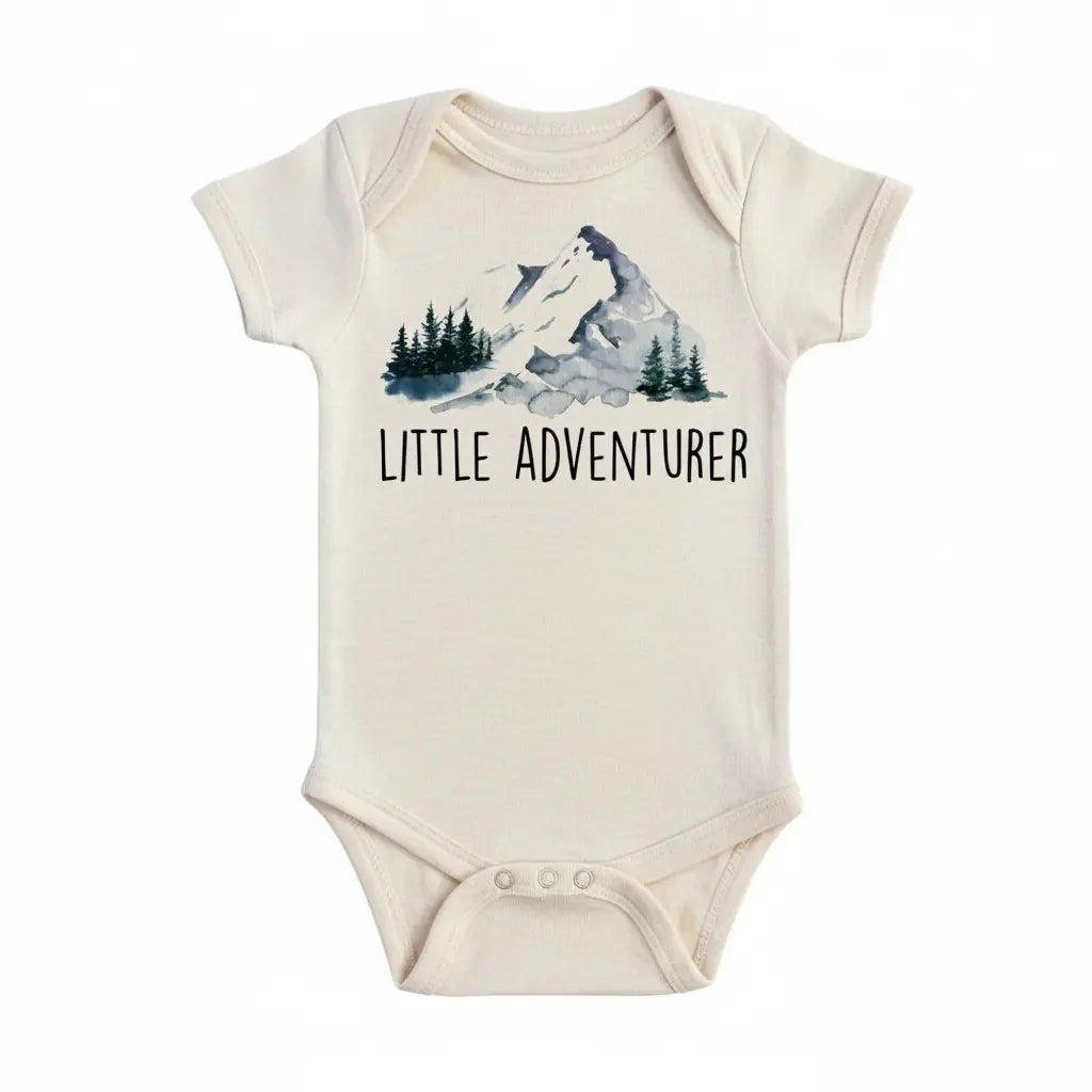 Mountain Little - Baby Boy Girl Clothes Infant Bodysuit Funny Cute Newborn  Funny Cute Onesie® | North Fork Forager LLC