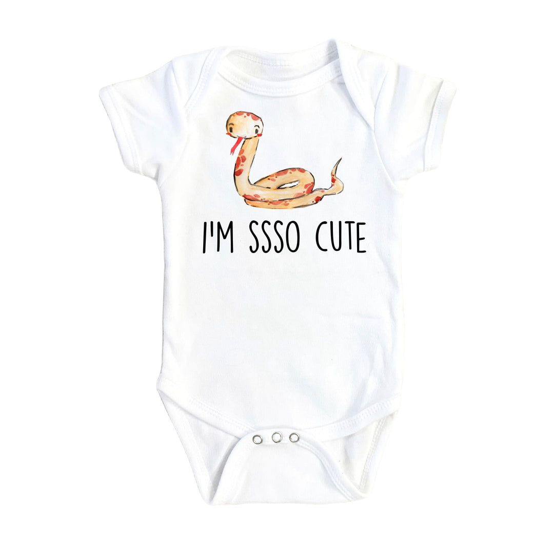 Snake Cute - Baby Boy Girl Clothes Infant Bodysuit Funny Cute Newborn  Funny Cute Onesie® | North Fork Forager LLC